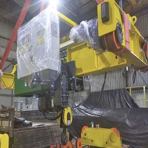 7 Ton Overhead Electric Hoist for Sale Brazil, Remote Control Hoist