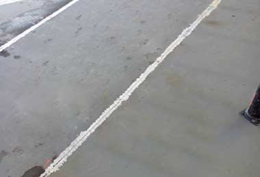 Welding seam grinding before welding