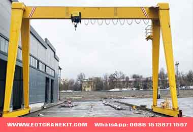 single-girder outdoor gantry crane 