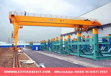 Outdoor Semi Gantry Crane: Outdoor Semi Gantry Crane: