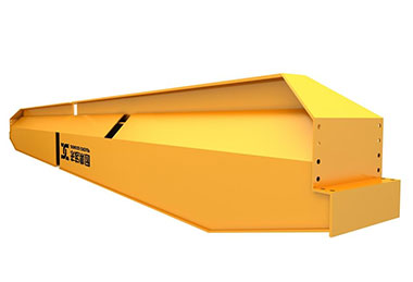 overhead bridge crane cutting and assembly