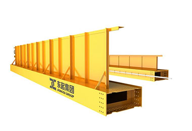 Crane girder cutting or division for heavy and long span overhead cranes. 