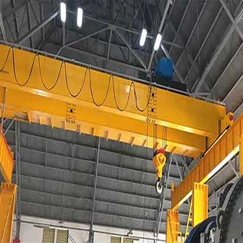 Double girder overhead crane for sale Philippines with economical electric hoist trolley