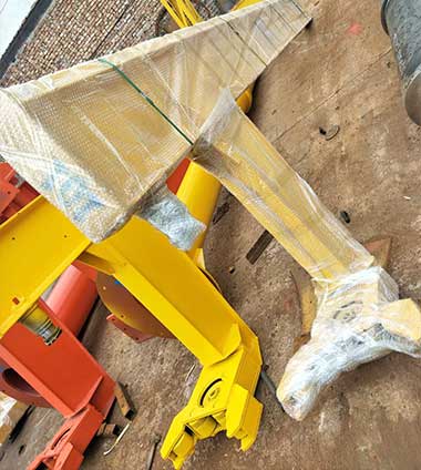Rotating arm of the 1.5 ton jib cranes for sale Canada