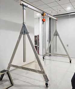 Light Duty Aluminum Gantry Cranes: