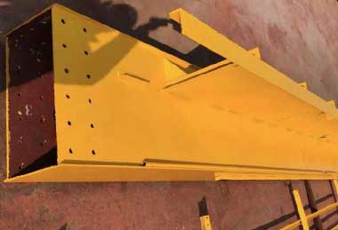 Main girder section for 10 ton overhead crane project in Oman