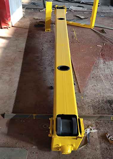 End carriages and end trucks of 5 ton double girder overhead crane for sale Argentina