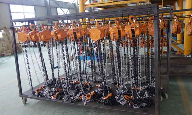 10 ton manual chain hoist with 3 meters lifting height for sale New Zealand