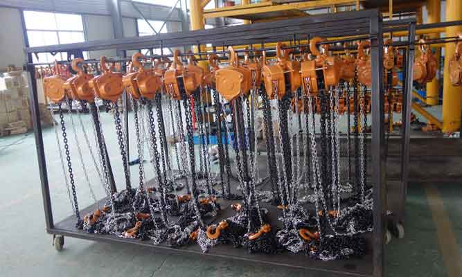 10 ton manual chain hoist with 3 meters lifting height for sale New Zealand