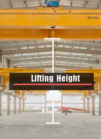 lifting height of bridge crane 