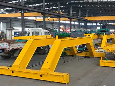 Processed overhead crane used for customer to increase hook height