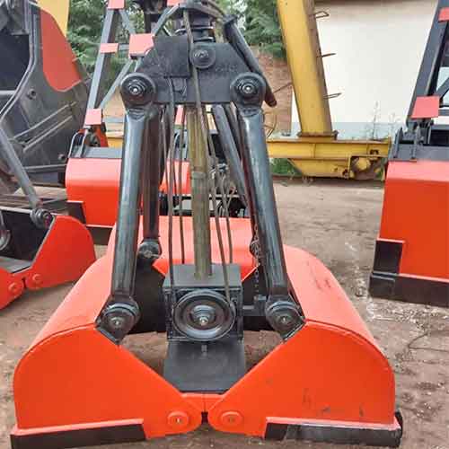 Mechanical Clamshell Bucket Overhead Crane 3 Ton for Sale 