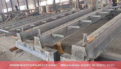 Main girder of double girder overhead crane with explosion prood design  Main girder of double girder overhead crane with explosion prood design