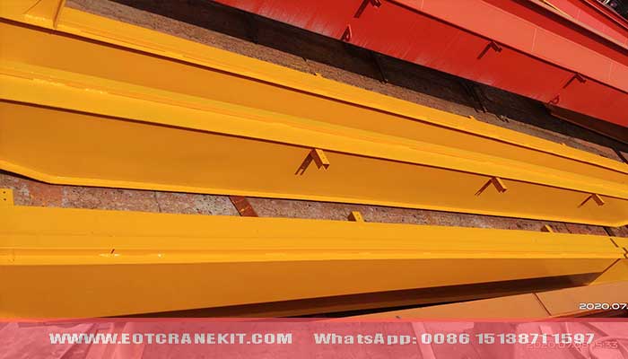 Main girder of double beam bridge cranes for sale Yemen