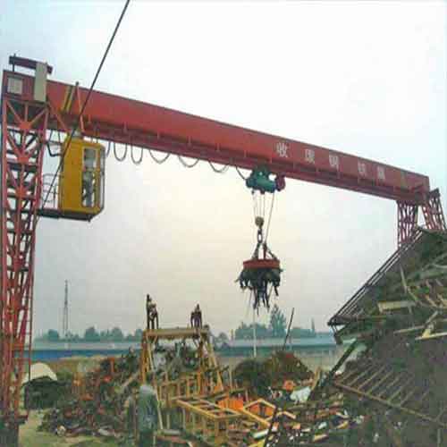 scrap magnet gantry crane