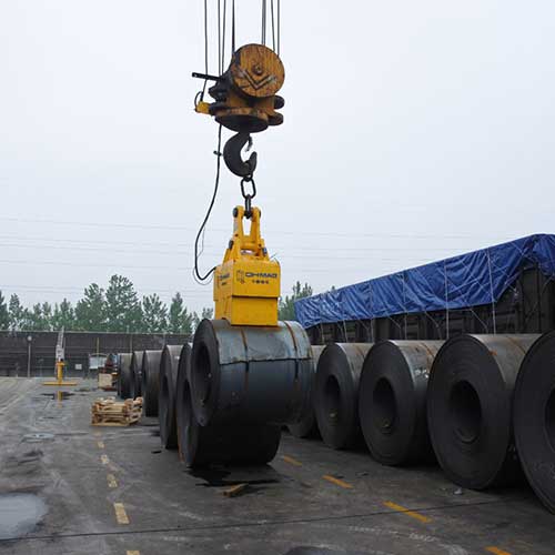 s of Double girder gantry crane for steel coil handling