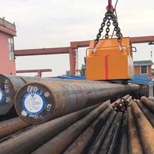 Overhead Electromagnetic Crane for Steel Round Bar Lifting 10 Ton