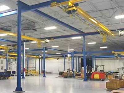 Freestanding Underhung Bridge Crane