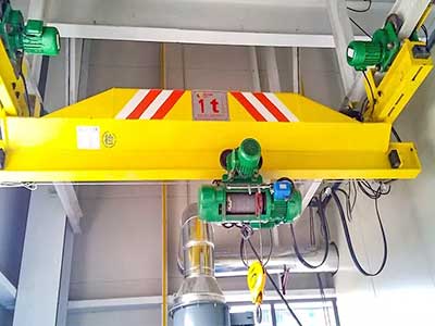 1 ton under slung bridge crane