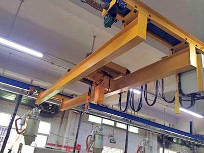 Under Running Double Girder Bridge Cranes up to 25 Ton