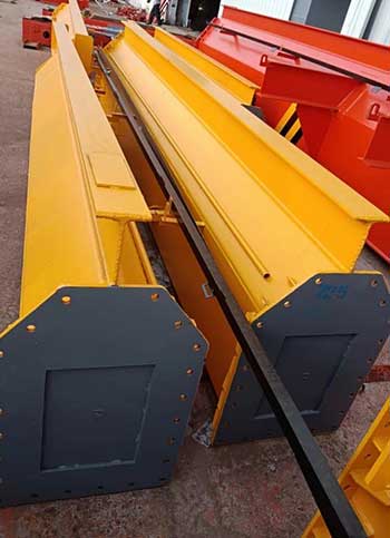 Main girder of 10 ton and 3 ton underslung bridge crane for sale Sounth Africa