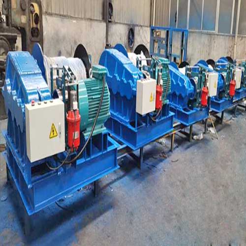 Electric Winch 5 Ton & 10 Ton for Sale Russia, 5 Sets Rope Winch 