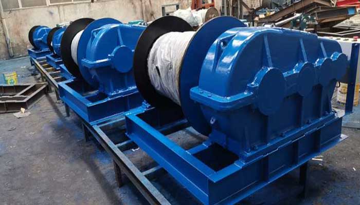 Electric wire rope winch for sale Russia