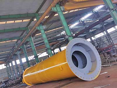 Pillar mounted column for the slewing jib crane 15 ton  Pillar mounted column for the slewing jib crane 15 ton