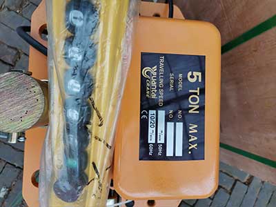 5 ton electric chain hoist for small portable gantry crane for sale Canada