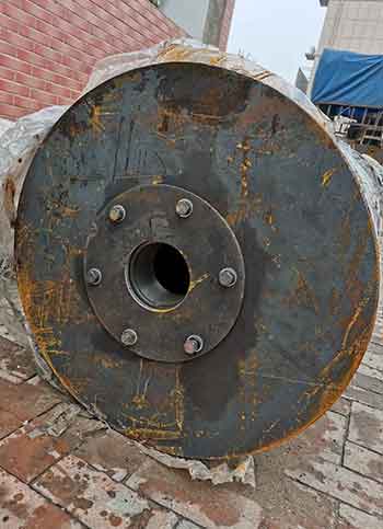 Baseplate of freestanding column mounted jib crane 