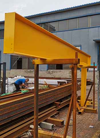 1 beam cantilever for 3.2 ton electric rotating jib crane for sale
