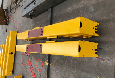 End carriages and end trucks of 10 ton overhead crane for sale Pakistan End carriages and end trucks of 10 ton overhead crane for sale Pakistan