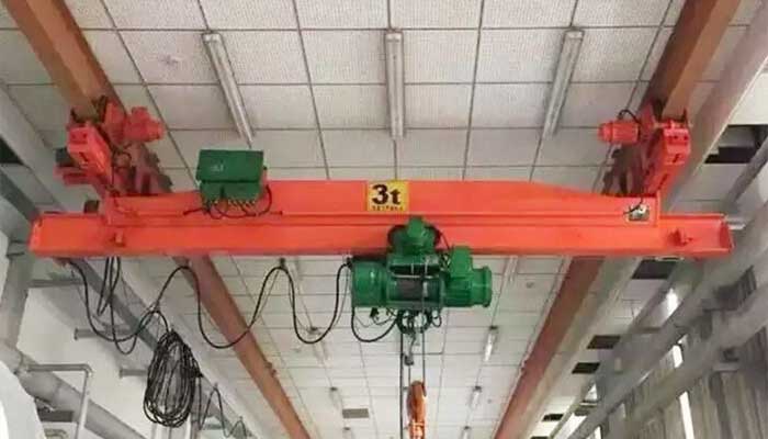 Economical explosion proof underhung crane