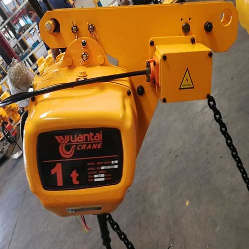  1 Ton Low Headroom Electric Chain Hoist for Sale 380V 