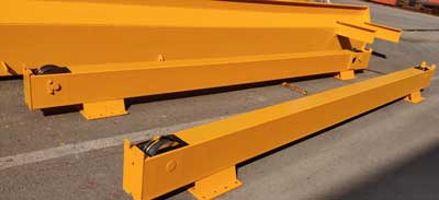Ground beam of rail mounted and rail travelling gantry crane 10 ton for sale Kenya