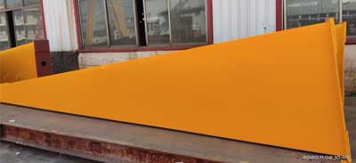 Supporting legs of 10 ton single beam gantry crane and goliath crane for sale Kenya