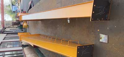 Supporting legs of 10 ton single girder gantry crane and goliath crane for sale Kenya