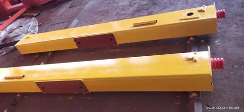 10 ton single girder overhead crane end carriages 