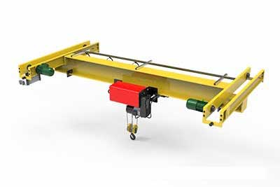 Underslung single girder overhead crane