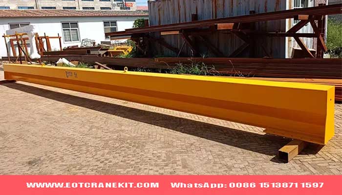 Main girder of the 5 ton telescopic gantry crane for sale Kuwait Main girder of the 5 ton telescopic gantry crane for sale Kuwait