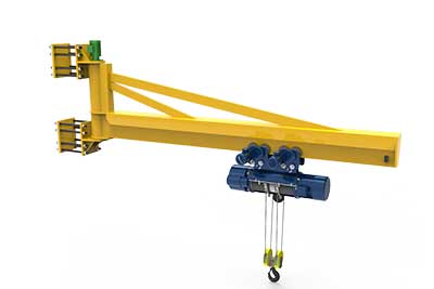 Wall-Mounted Jib Cranes-Fixed Jib Cranes for Workshops