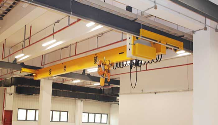 Electric Chain Hoist Single Girder Bridge Crane 1 Ton :