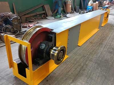 40 ton crane end carriages of double girder overhead crane for sale Middle East