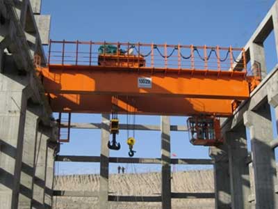 Main parameters of hydropower station overhead crane