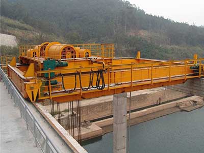 overhead crane for hydropower station plant