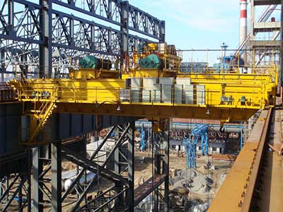 Electric overhead crane for power plant Electric overhead crane for power plant