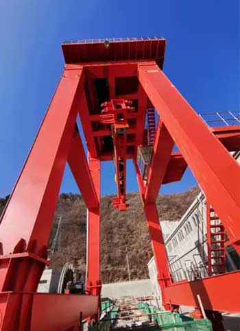 hydropower station goliath gantry crane