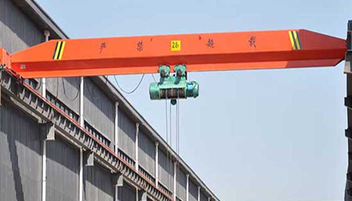 Economial Chinese Single Girder Bridge Crane For Sale