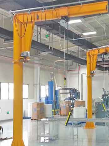 Fixed freestanding jib cranes 0.25 -16 ton