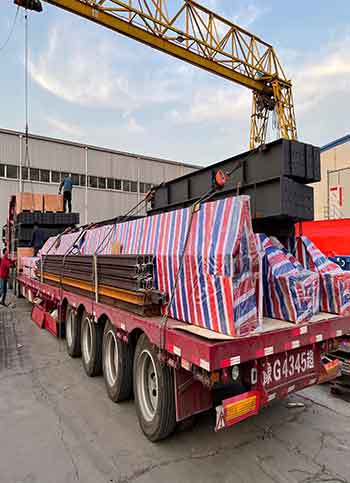 Delivery of 4 ton overhead cranes and main parts and components for sale Uruguay